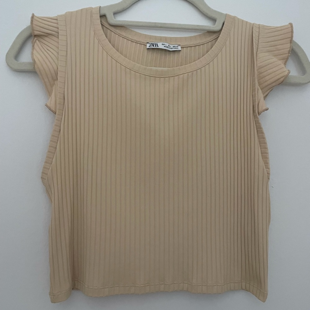 Ruffled Tank Top